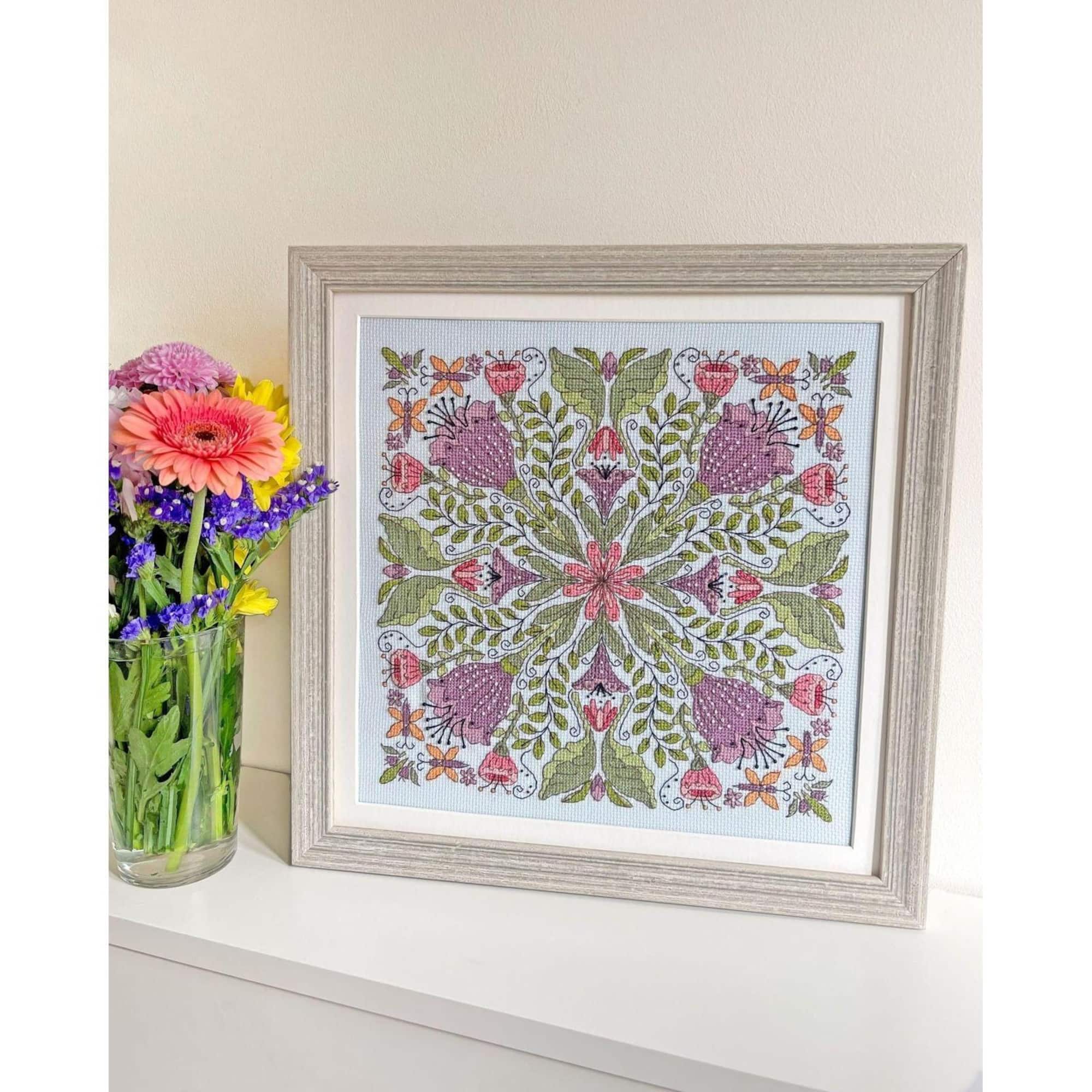 Bothy Threads Bursting Blooms Counted Cross Stitch Kit